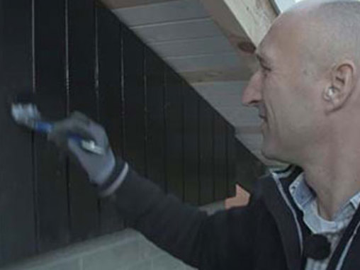 Beskyt træværket udendørs