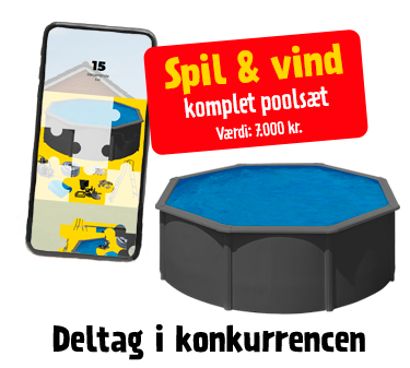 Spil & vind komplet poolsæt