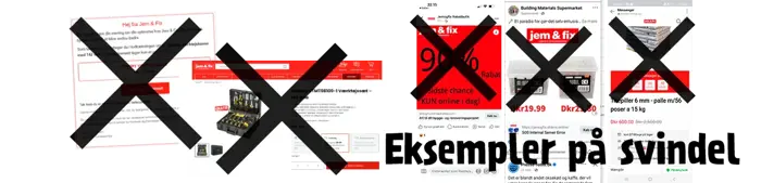 Eksempler på svindel