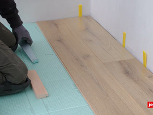Lægning af klikgulv
