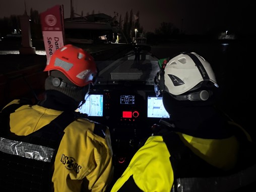 Terrasse til redningsstation