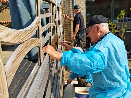 Byggeprojekt - med demens - at være en del af noget !