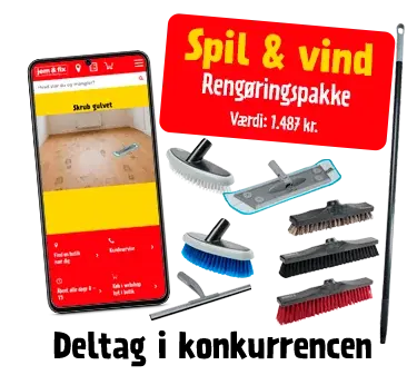 Konkurrence om rengøringspakke