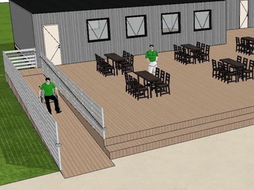 Fra skrottet campingvogn til seriøst klubhus