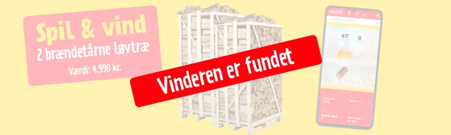 Vinderen er fundet banner