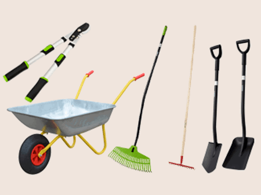 Haveredskaber til den nye husejer