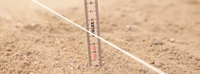 Afretning af sand