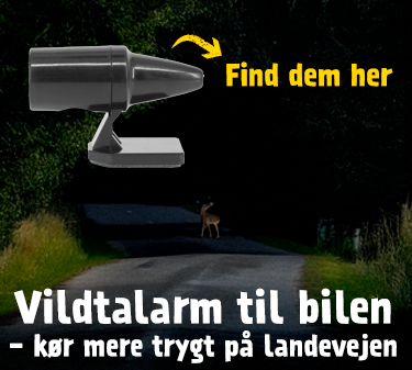 Vildtalarm - kør mere trygt på landevejen