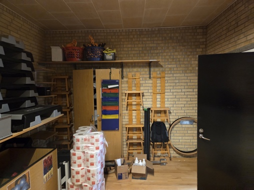 Fra depot til træningsrum og bedre opbevaring