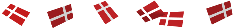 Stribe af dannebrogsflag