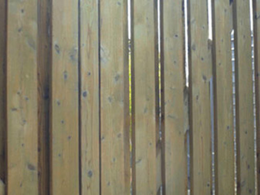 Behandling af plankeværk