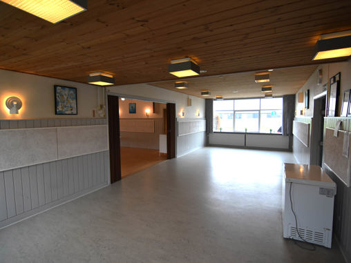 Renovering af lille sal i Forsamlingshus