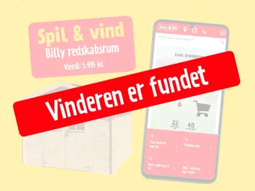 Vinderen af Billy redskabsrum