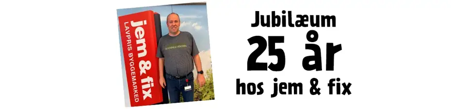 Allan, 25 års jubilar