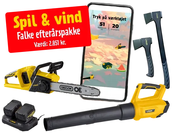 Spil & vind Falke efterårspakke