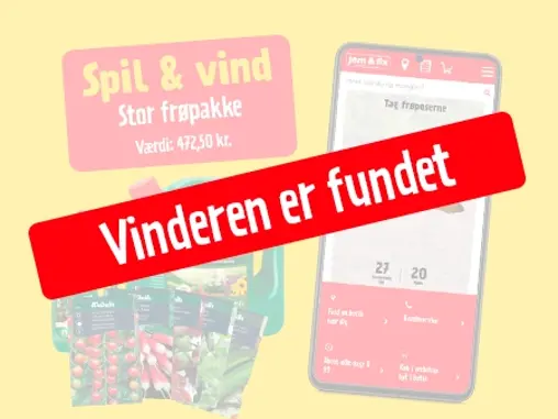 Vinderen af frøpakke