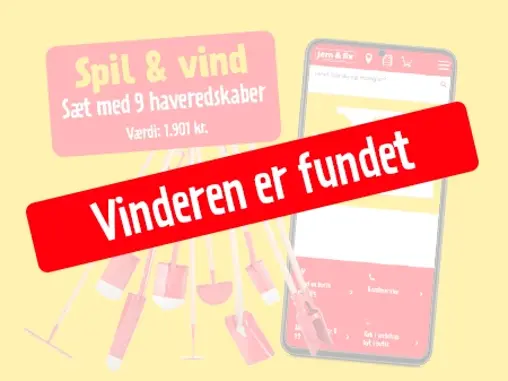 Vinderen af haveredskaber