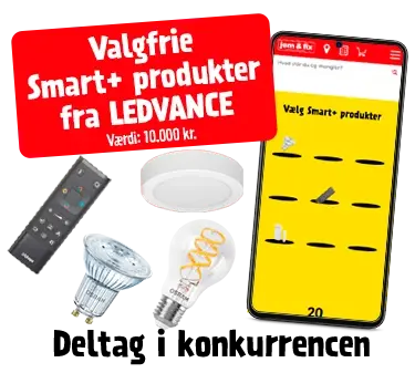 Spil og vind Smart+ produkter til 10.000 kr.