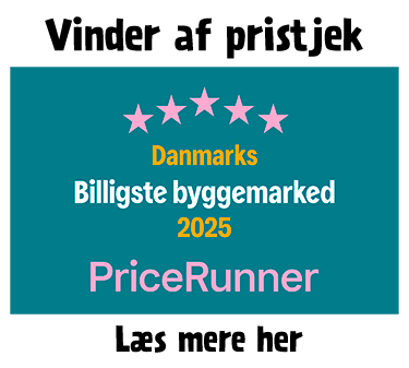 Danmarks billigste byggemarked 2025 jem & fix er vinder af Pricerunners pristjek