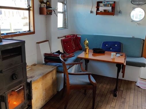 Renovering af skibssalon