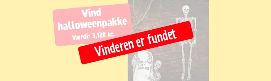 Banner Vindersiden U41 - halloweenpakke