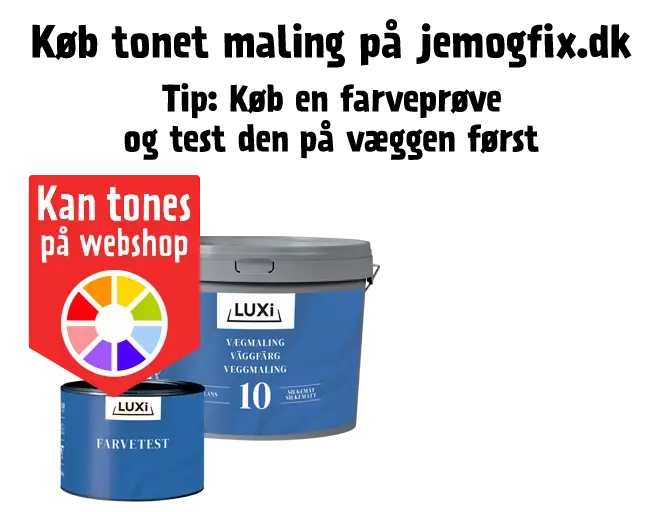 Køb tonet maling på jemogfix.dk