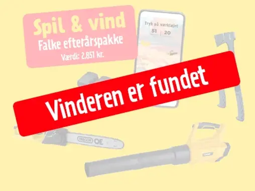 Vinderen af Falke efterårspakke
