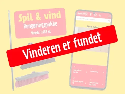 Vinderen af rengøringspakke
