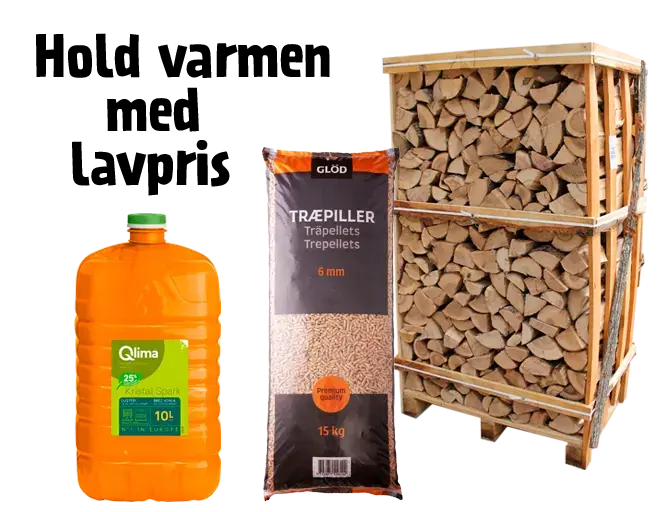 Forskelligt brændsel