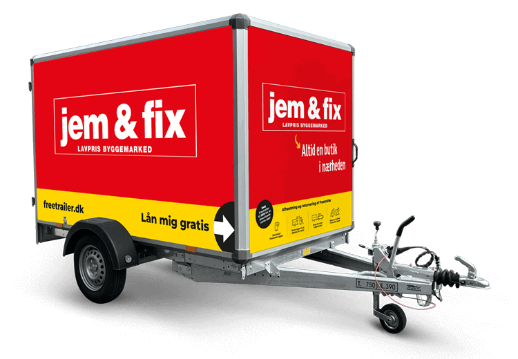Freetrailer - lukket trailer man kan låne