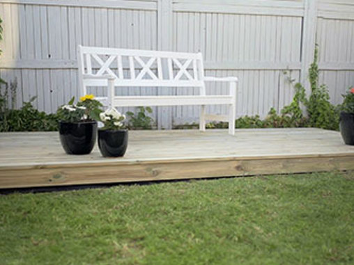 Læg en træterrasse