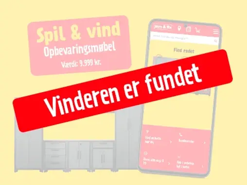 Vinderen af opbevaringsmøbel