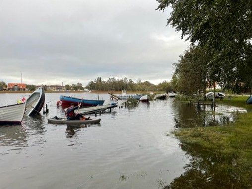 Genopbygning af bådbroer