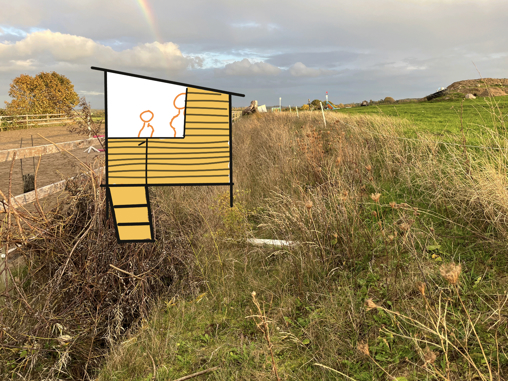 Tribune til ridebane