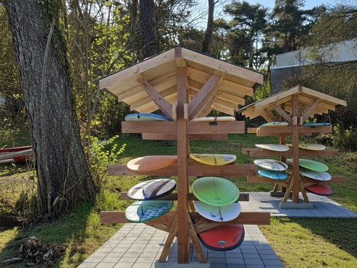 Surfstativ til Solrød Strand Sejlklub