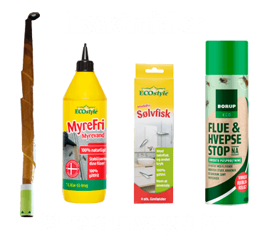 Forskellige insektmidler