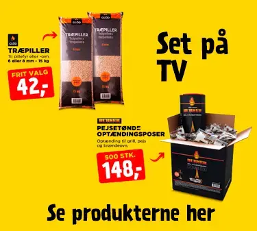 Produkter set på TV