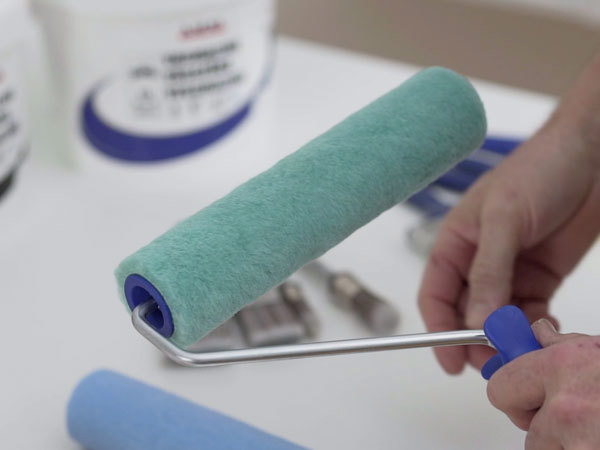 Vælg typen af malerrulle til dit projekt